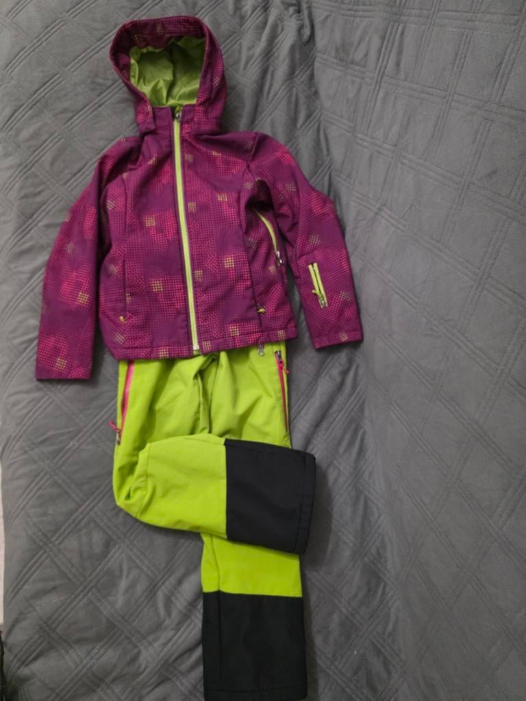 INOC ski-outfit voor meisjes - Maat 134/140, Kinderen en Baby's, Kinderkleding | Maat 134, Ophalen of Verzenden, Zo goed als nieuw