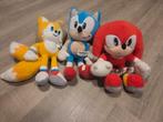 Sonic the Hedgehog Knuffels - Set van 3, Kinderen en Baby's, Speelgoed | Knuffels en Pluche, Ophalen of Verzenden, Gebruikt, Overige typen