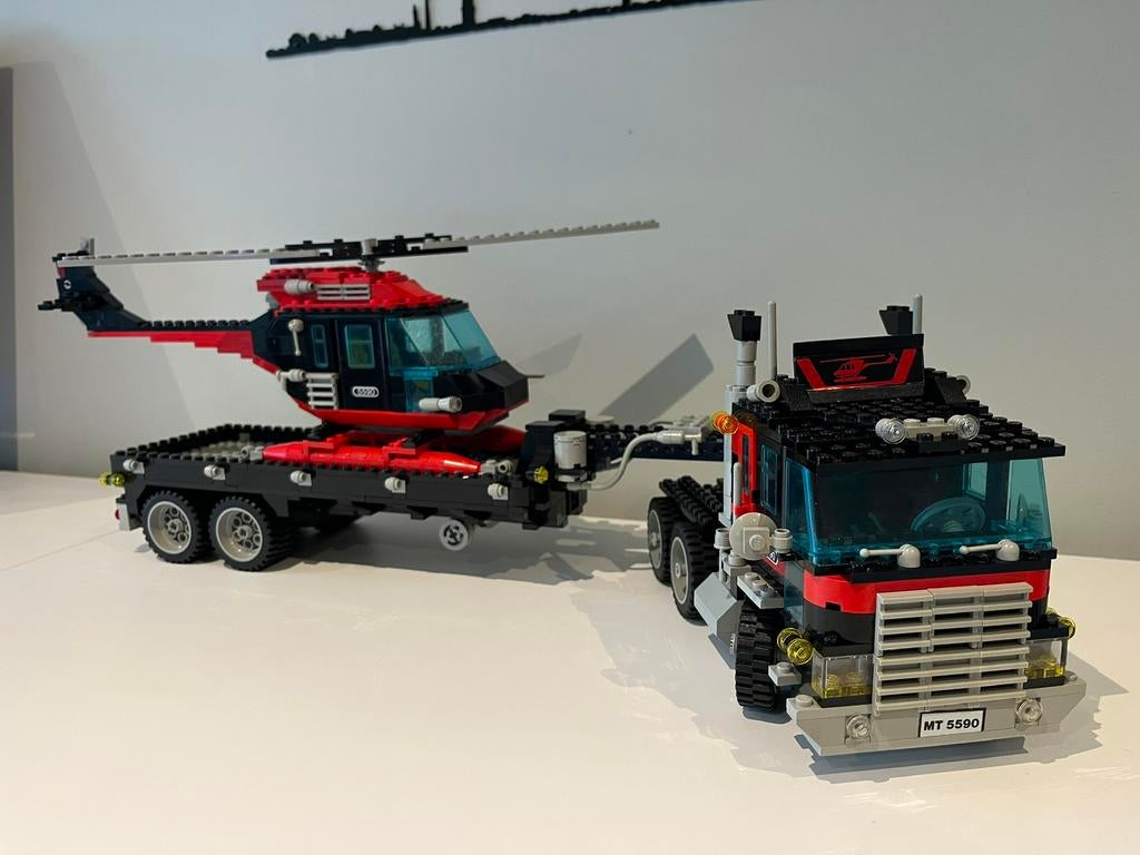Lego 5590 modelteam whirl n’ wheel super truck met boekje, Ophalen of Verzenden, Zo goed als nieuw