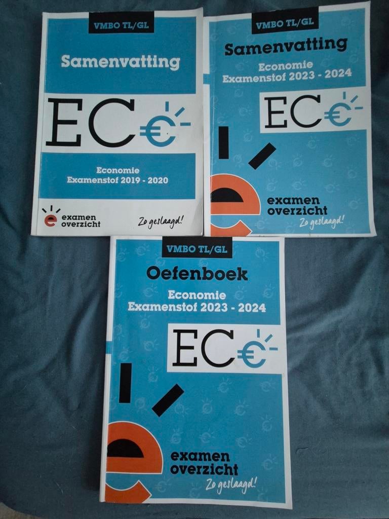 Examenbundel: Economie mavo (vmbo tl/gl), Ophalen of Verzenden, Gelezen, VMBO, Economie
