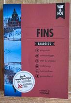 Taalgids Wat en Hoe Fins  , Boeken, Overige merken, Europa, Ophalen of Verzenden, Taalgids