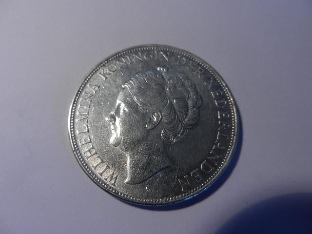 2 1/2  gulden 1940, Ophalen of Verzenden, Koningin Wilhelmina, 2½ gulden, Zilver