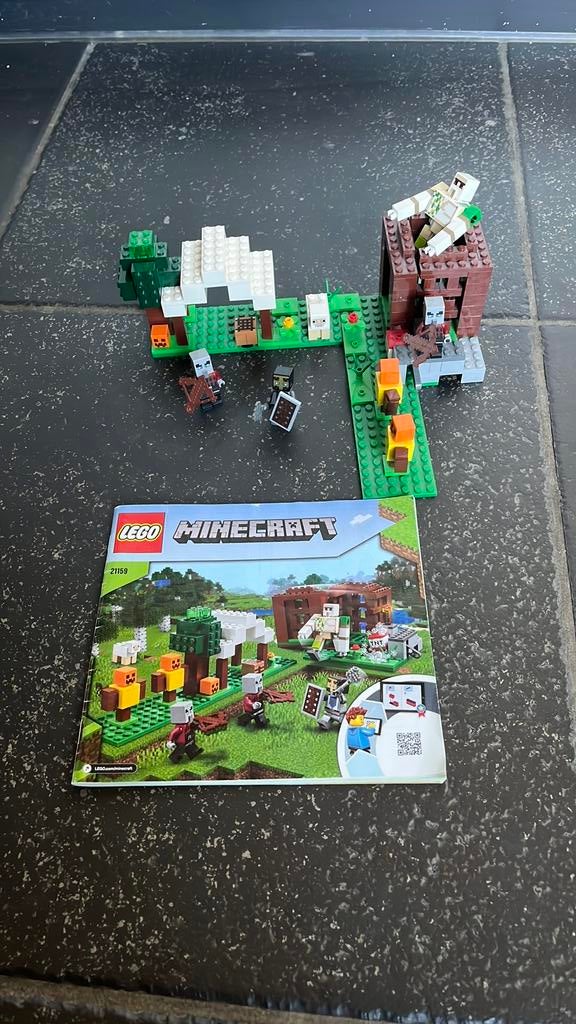 Lego Minecraft 21159, Gebruikt, Minecraft, Lego, Ophalen of Verzenden