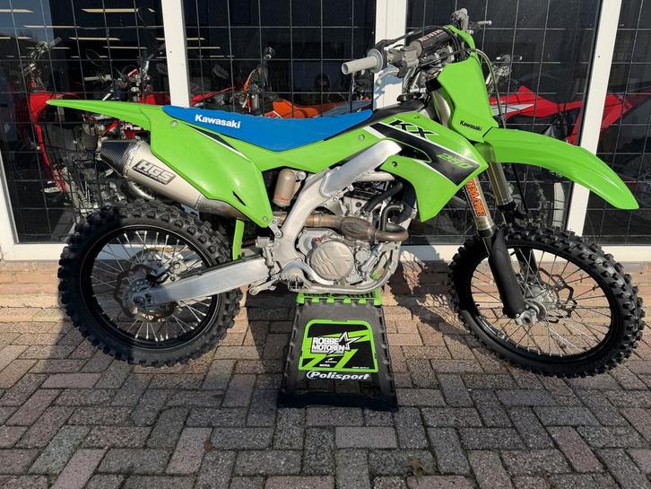 Kawasaki KX 250 F 2023 – 39 uur – HGS uitlaat, Motoren, Motoren | Kawasaki, Bedrijf, Crossmotor