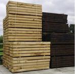 Onbehandelde eiken biels 260x15x25, 25 cm of meer, Biels, Ophalen of Verzenden, Zo goed als nieuw