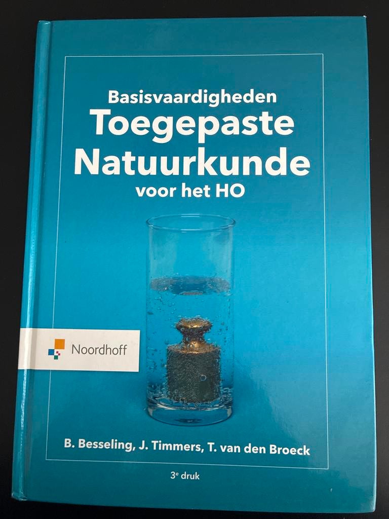 Toegepaste Natuurkunde voor het HO 3e druk, Boeken, Ophalen of Verzenden, Beta, Zo goed als nieuw, HBO
