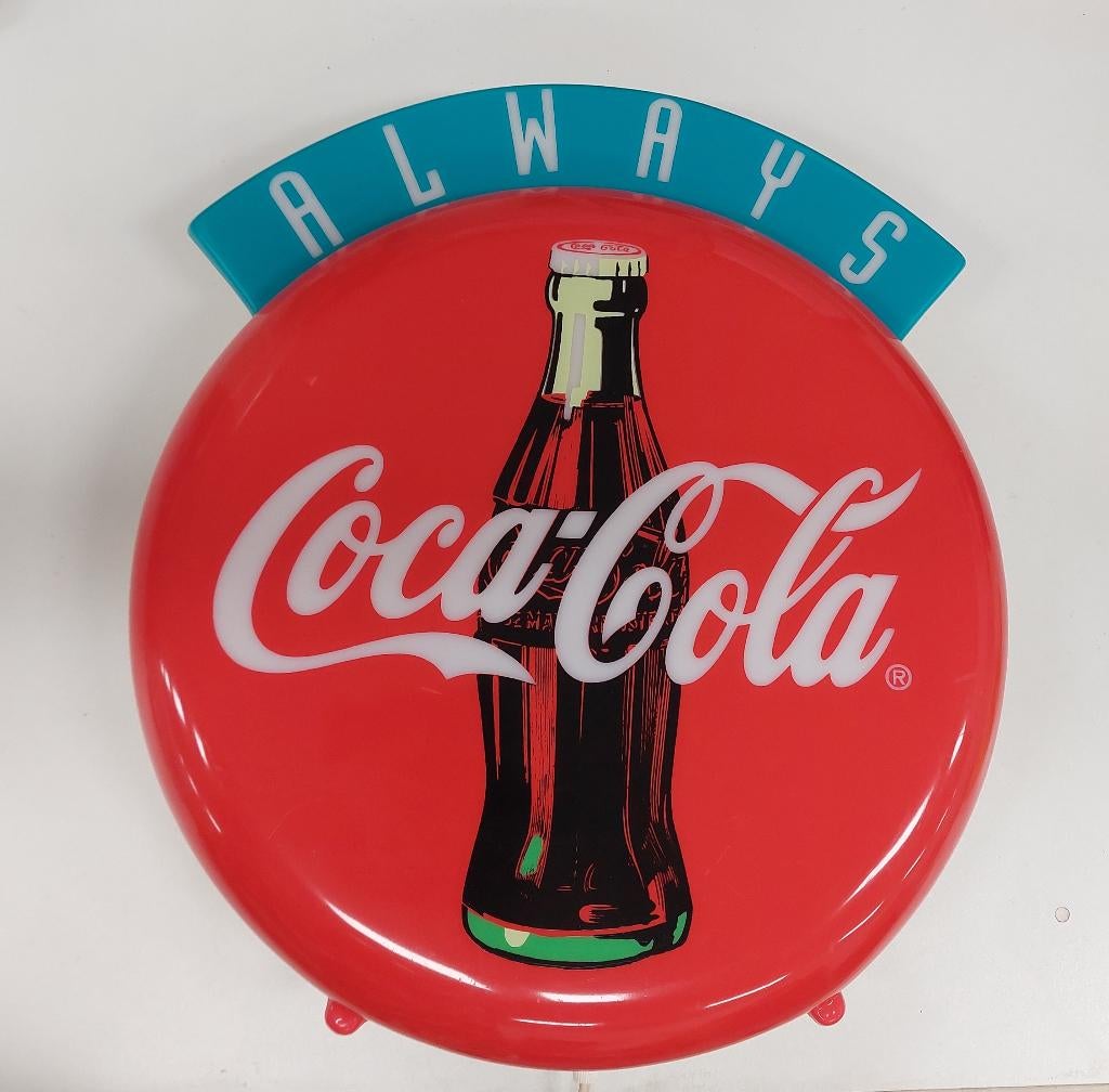 Always Coca Cola lichtreclame lamp, Verzamelen, Merken en Reclamevoorwerpen, Ophalen of Verzenden, Gebruikt, Lichtbak of (neon) lamp