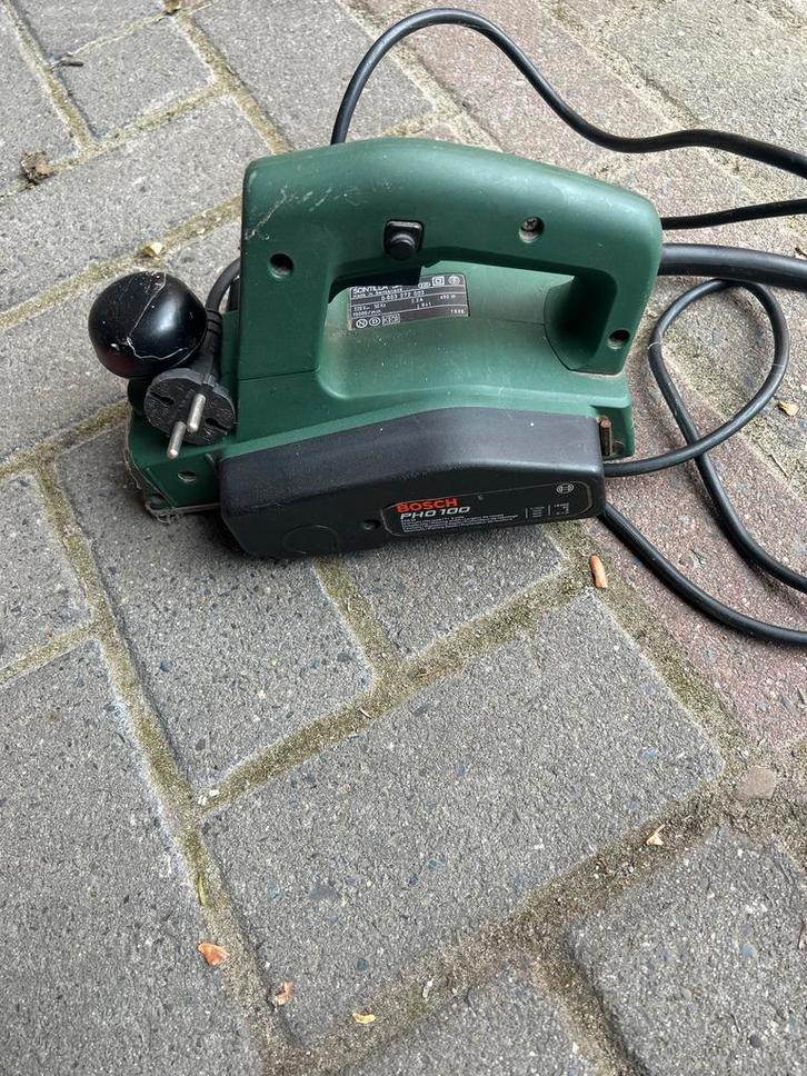 Bosch PHO 100 Schaafmachine - Elektrisch, Doe-het-zelf en Verbouw, Schaafmachines, Gebruikt, Elektrisch, Ophalen of Verzenden
