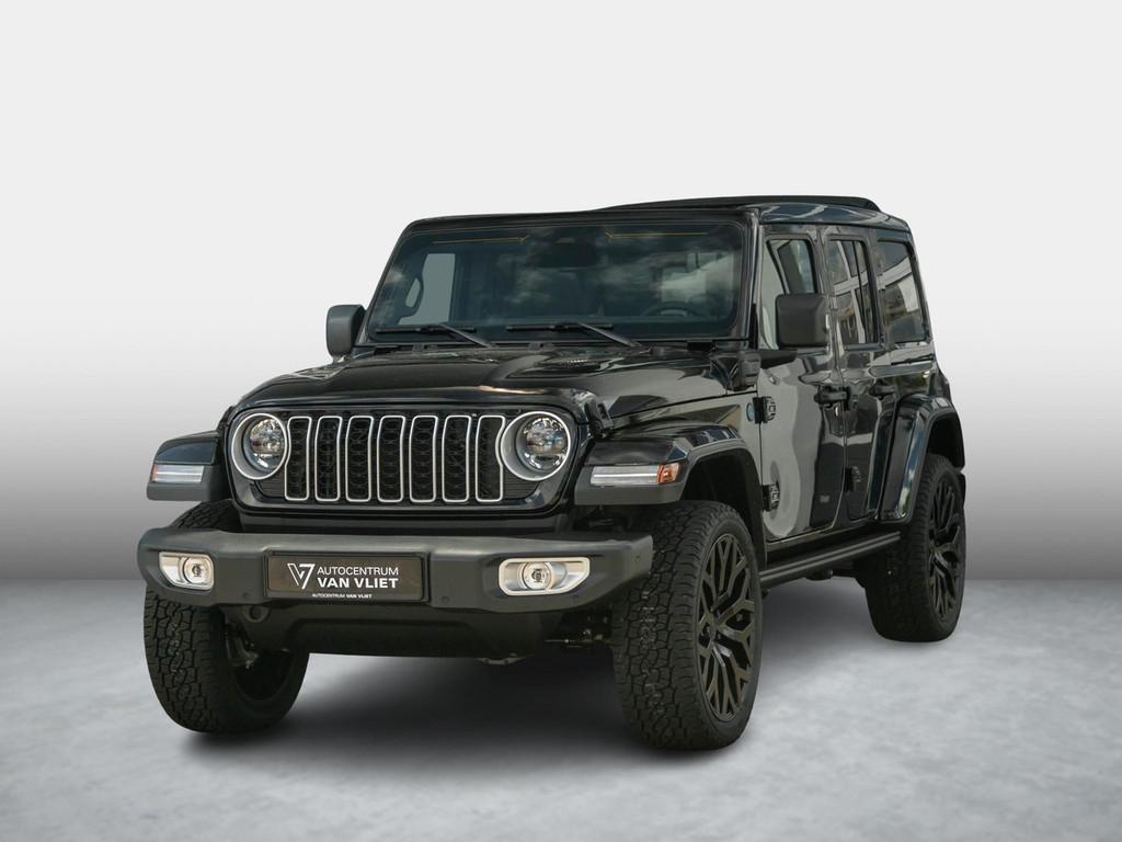 Jeep Wrangler Unlimited 4xe 380 Sahara | 22" Brute velgen |, Automaat, 4 cilinders, Bedrijf, Hybride Elektrisch/Benzine