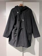 Grijze duffel jas met capuchon, Ophalen of Verzenden, Gedragen, Maat 42/44 (L), Grijs