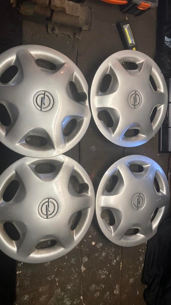 Opel astra g wieldoppen, Auto diversen, Wieldoppen, Ophalen, Gebruikt