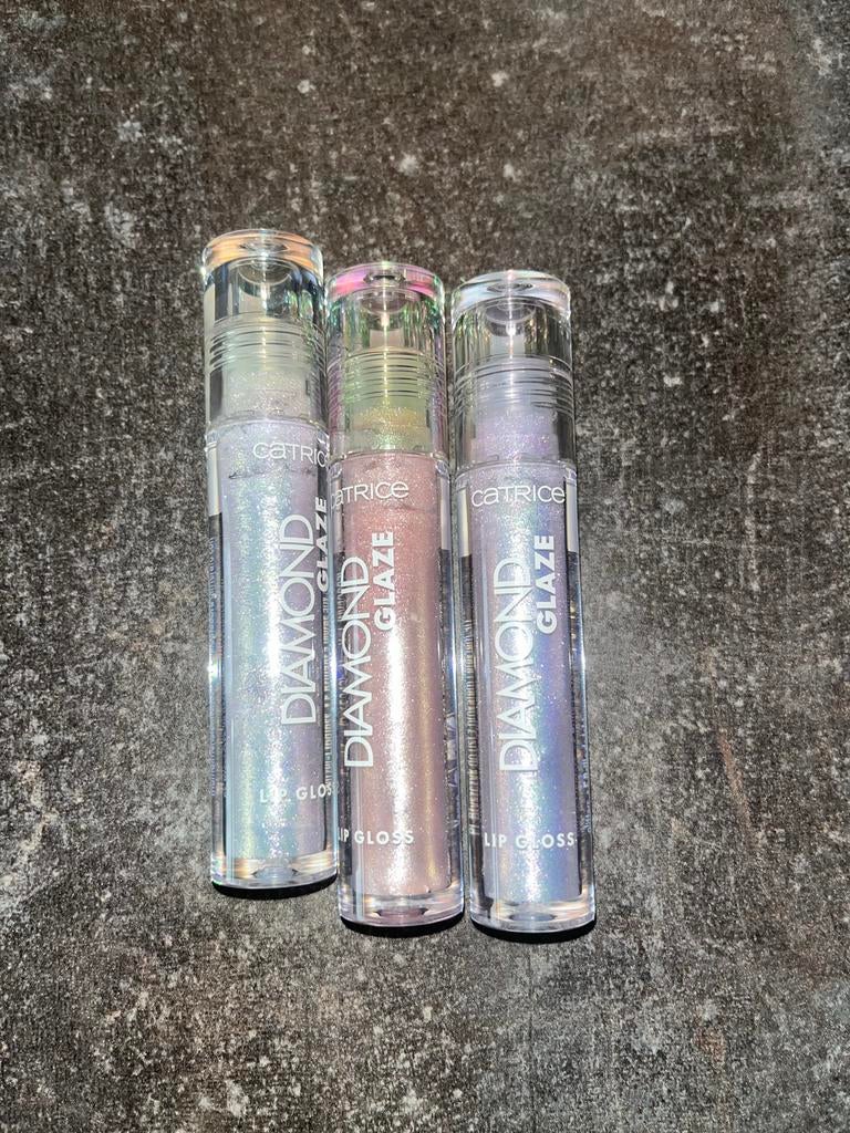 Catrice Diamond Glaze Lipgloss Set - 3 Stuks, Verzenden, Nieuw, Make-up, Overige kleuren