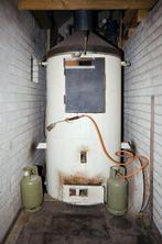 Houtgestookte cv ketel, Ophalen, Gebruikt, Kachel, 60 tot 150 cm