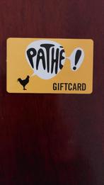 Pathe giftcard, Tickets en Kaartjes, Eén persoon, Cadeaubon, Overige typen