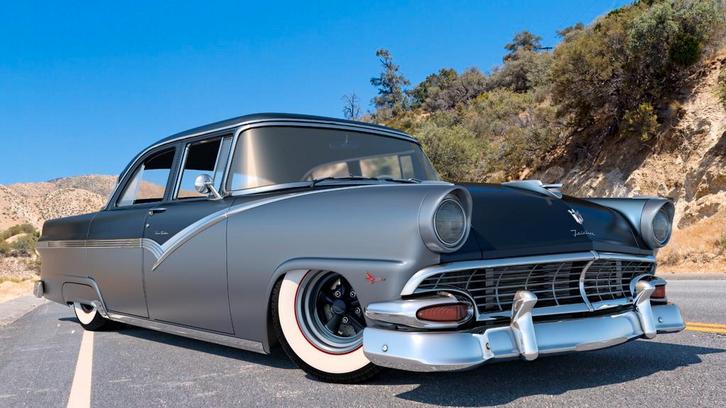 Ford Fairlane TownSedan 1956 312cui v8 Thunderbird, Auto's, Oldtimers, Particulier, Ford USA, Sedan, Automaat, Ophalen