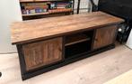 Houten TV meubel 160x55cm, Huis en Inrichting, Ophalen, Gebruikt, 150 tot 200 cm, Minder dan 100 cm