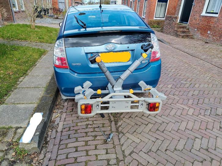 Spinder Falcon fietsendrager voor 2 fietsen, Auto diversen, Fietsendragers, Gebruikt, Trekhaakdrager, 2 fietsen, Brede banden