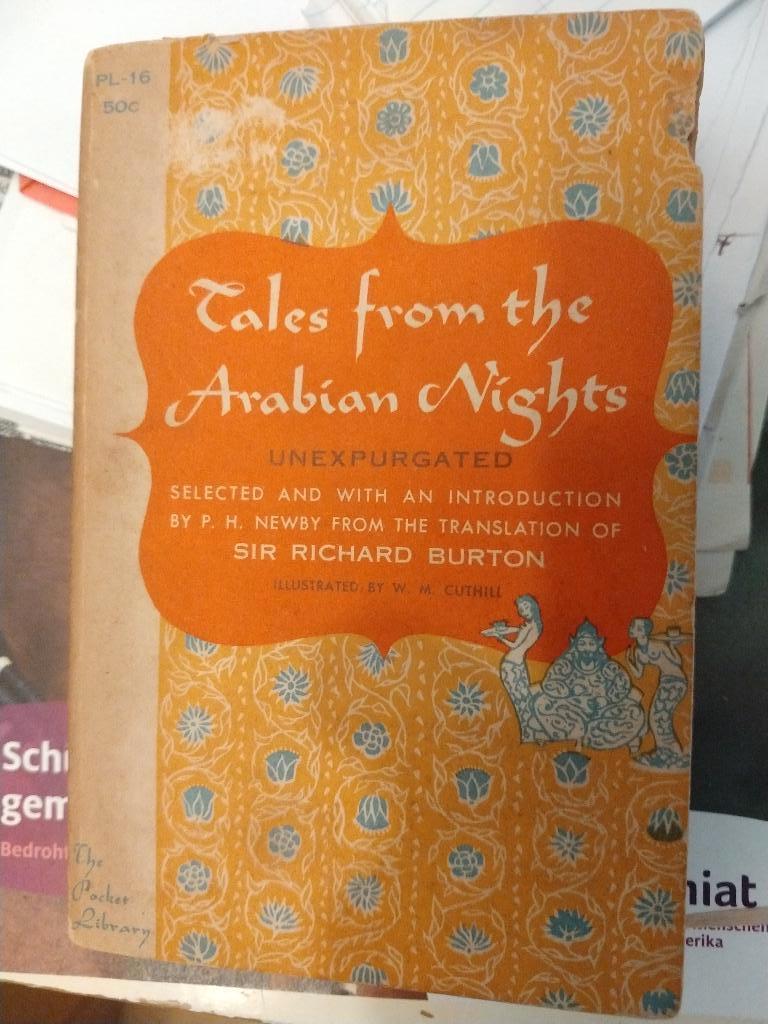 Tales of the Arabian Nights, pocket 1954, Ophalen, Gelezen, Richard Burton