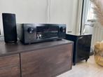Denon AVR-2113 met Harman Kardon 5.1 surround systeem, Gebruikt, 70 watt of meer, 5.1-systeem, Overige spelers