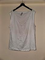 Dames witte top, Kleding | Dames, Tops, Wit, Maat 46/48 (XL) of groter, Ophalen of Verzenden, Zo goed als nieuw