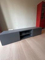 IKEA Besta tv-meubel grijs - Zo goed als nieuw, Ophalen, 150 tot 200 cm, Zo goed als nieuw, Minder dan 100 cm