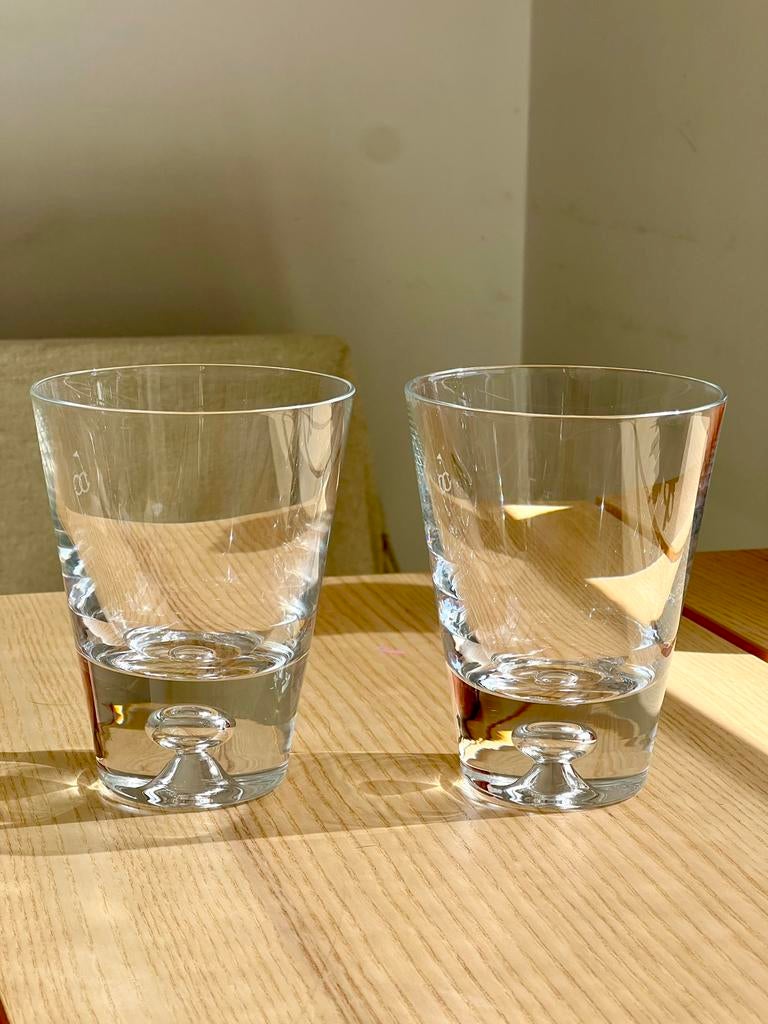 Krosno Poland glazen, Ophalen, Zo goed als nieuw, Waterglas