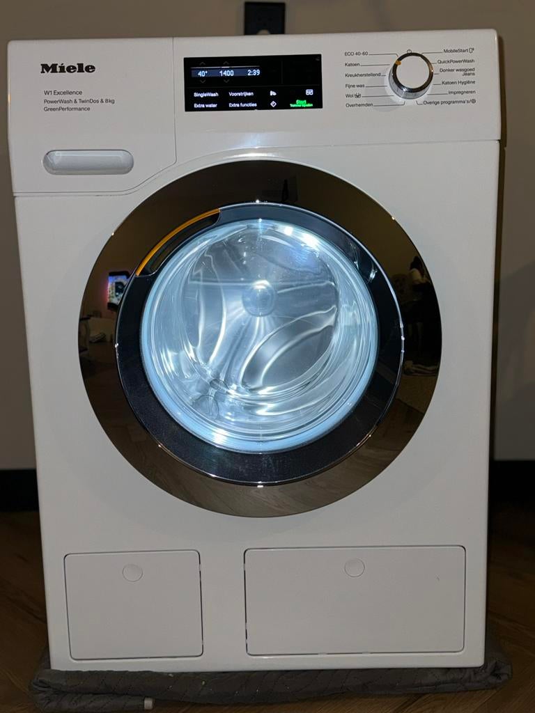 Miele, 6 tot 8 kg, Ophalen of Verzenden, 85 tot 90 cm, 1600 toeren of meer