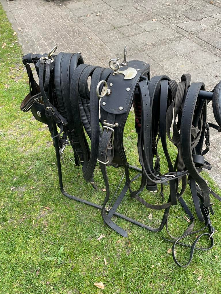 Enkelspan tuig. In zeer goede staat., Ophalen of Verzenden, Gebruikt