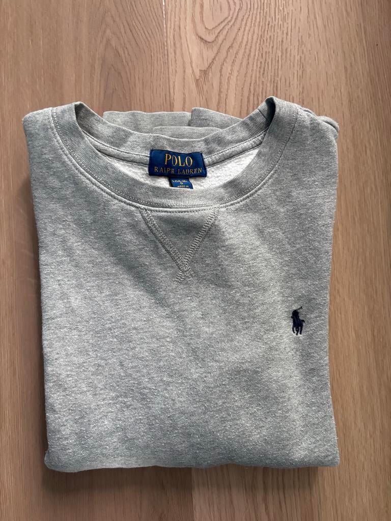 Ralph Lauren trui maat L grijs, Ophalen of Verzenden, Zo goed als nieuw, Jongen, Trui of Vest