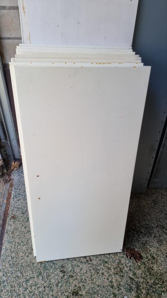 4 Lundia gladde deurensets 80x80, Doe-het-zelf en Verbouw, Deuren en Horren, Ophalen of Verzenden, Binnendeur, 215 cm of meer