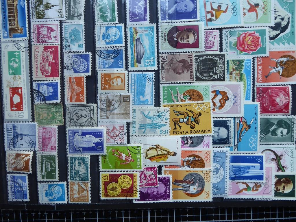 016806 - postzegels Roemenie, Ophalen of Verzenden, Overige landen