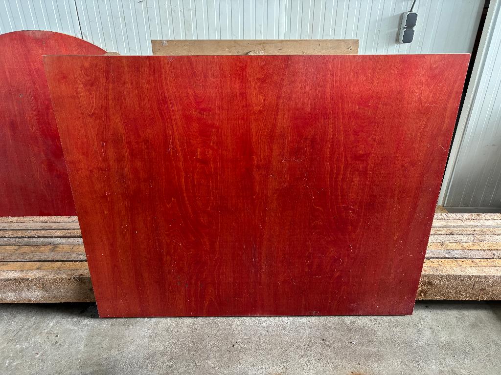 houten platen tafelblad 18 mm multiplex, Ophalen, Hout