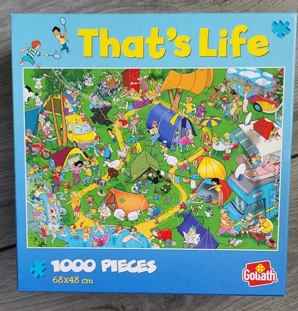 That's life puzzel, Ophalen, 500 t/m 1500 stukjes, Zo goed als nieuw
