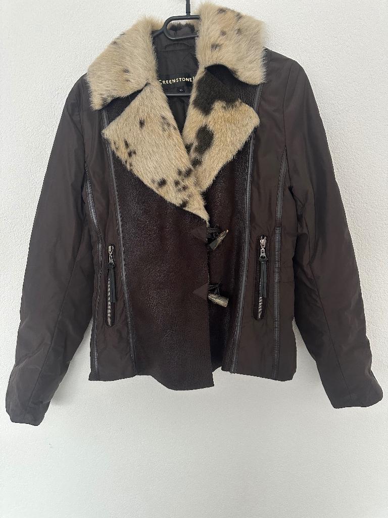 Creenstone Damesjas, Bruin, Creenstone, Ophalen of Verzenden, Zo goed als nieuw