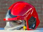 Brandweerhelm brandweer MSA F1xF maat L, Ophalen of Verzenden, Landmacht, Nederland, Embleem of Badge