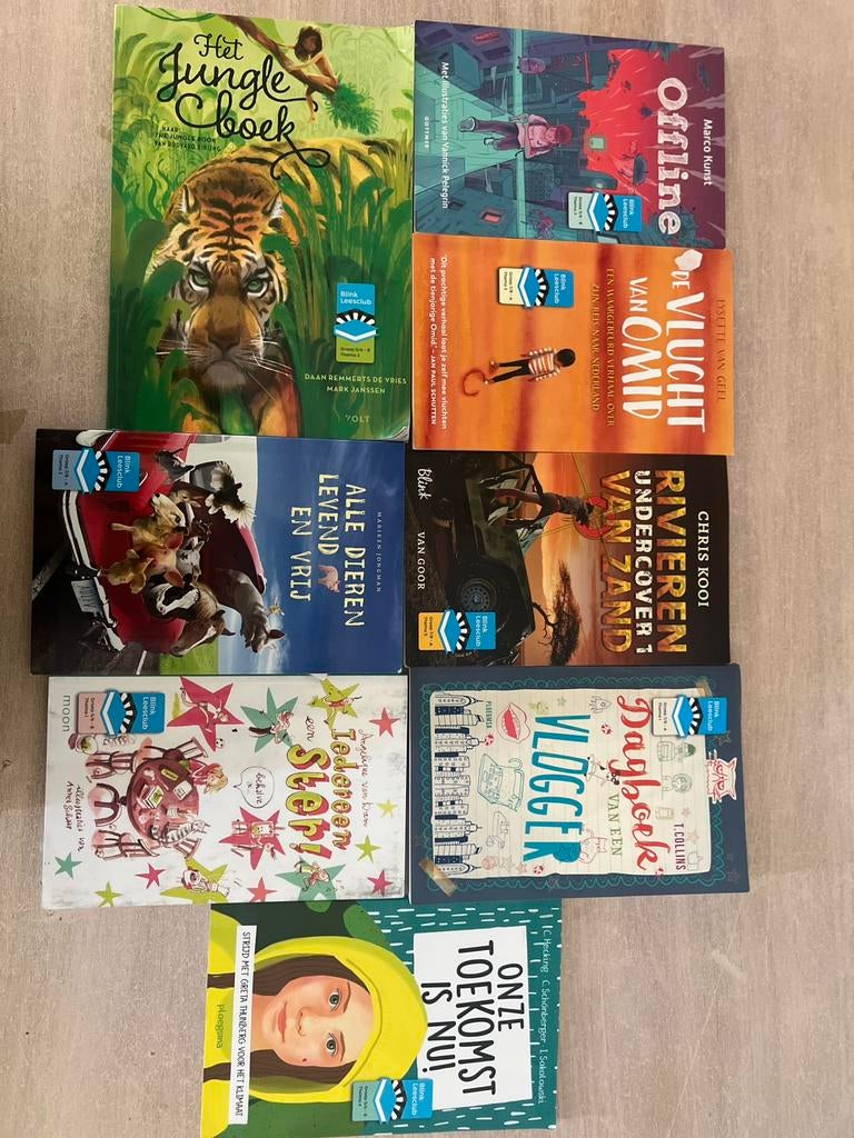 8 blink boeken, Ophalen of Verzenden, Zo goed als nieuw