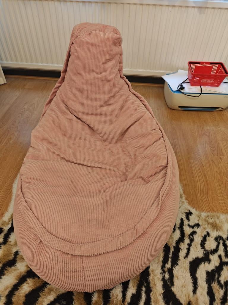 Zitzak oud roze, Huis en Inrichting, Zitzakken, Ophalen, Roze