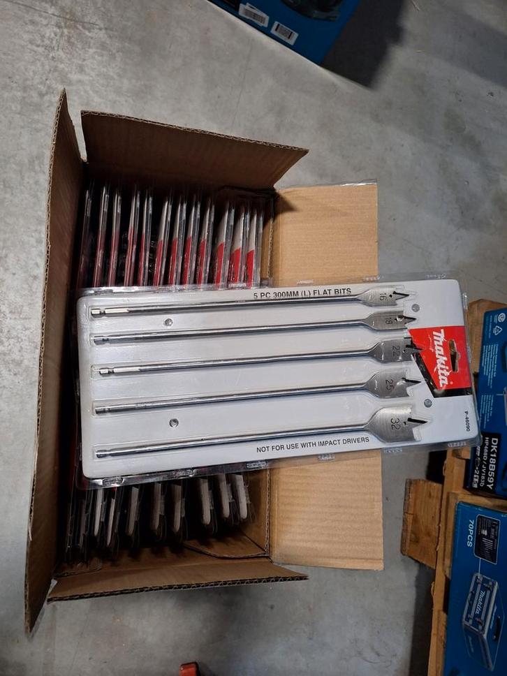 Partij Makita Lange Speedboren Set - 24 stuks, Doe-het-zelf en Verbouw, Gereedschap | Boormachines, Nieuw, Overige typen, Ophalen of Verzenden