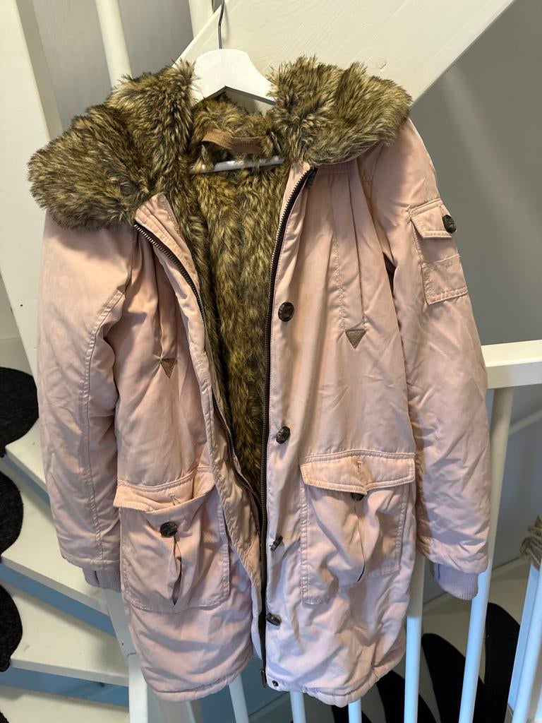 Warme winterjas maat S, Ophalen of Verzenden, Gedragen, Maat 36 (S), Roze