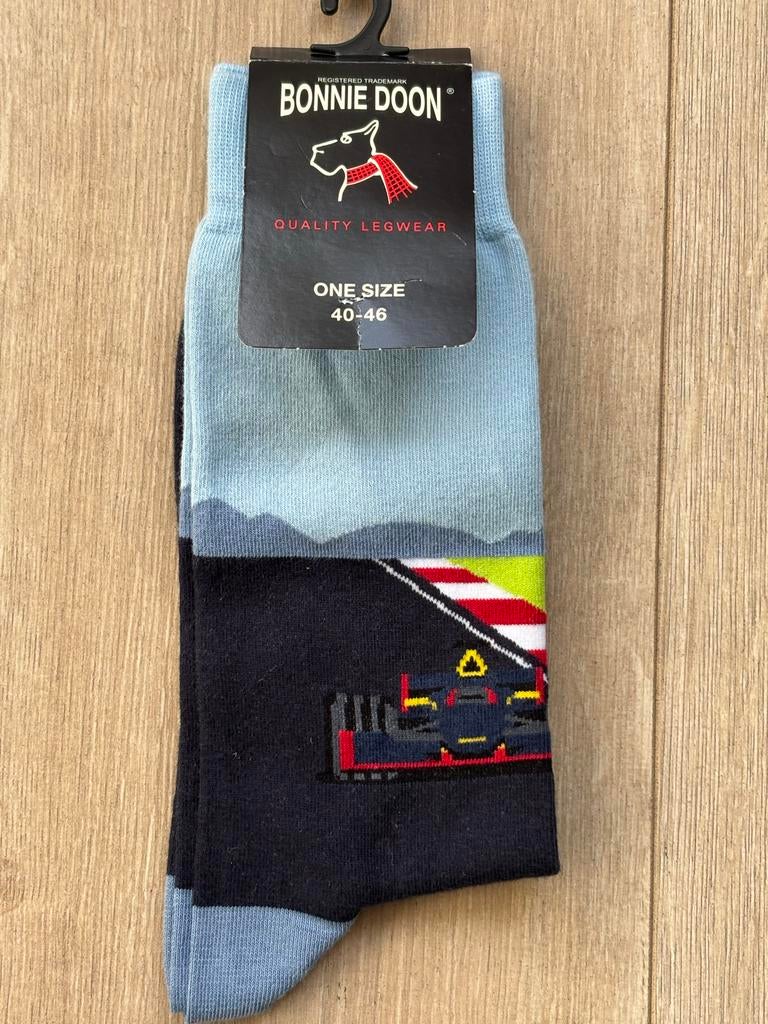 Nieuwe Formule 1 sokken maat 40-46, Sokken en Kniesokken, Blauw, Nieuw, Overige maten