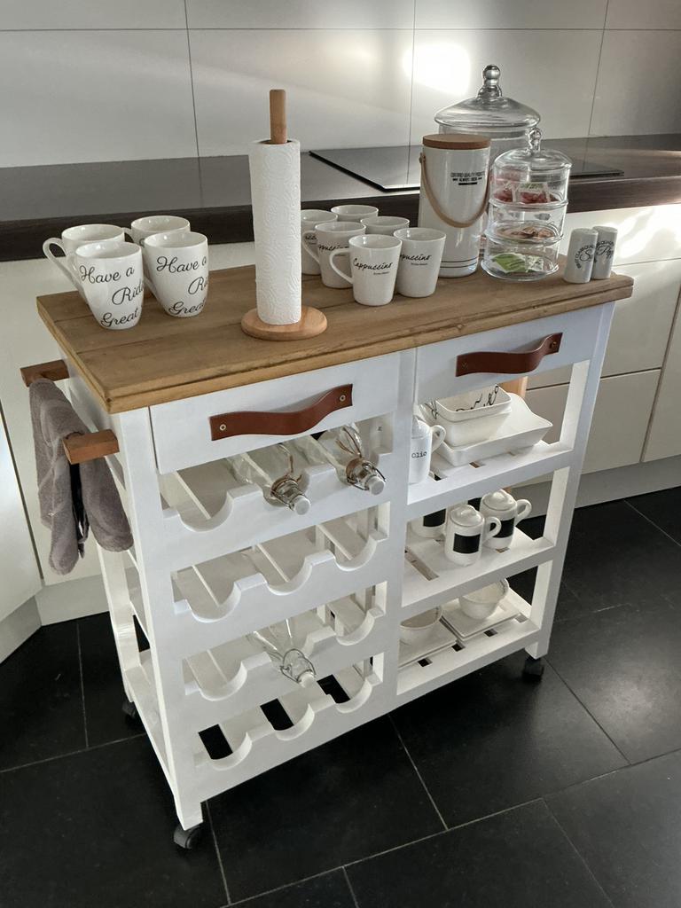 Trolley Keukentrolley Keukeneiland  Werkbank, Huis en Inrichting, Keuken | Keukenelementen, Ophalen of Verzenden, Zo goed als nieuw