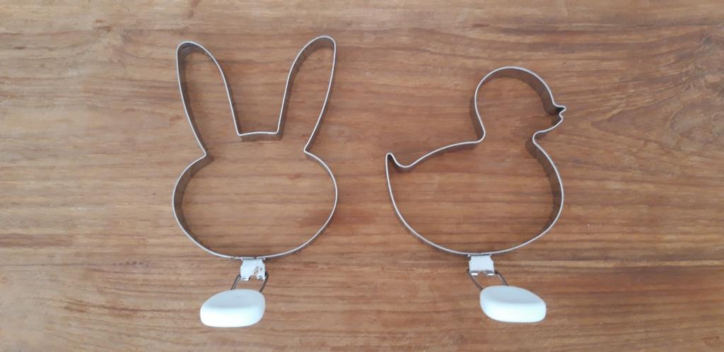 Bakvorm Haas & Kuiken voor gebakken eitjes, Ophalen of Verzenden, Gebruikt