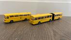 2 x Wiking autobus geel Deutsche Post / PTT Mercedes-Benz, Ophalen of Verzenden, Zo goed als nieuw, Bus of Vrachtwagen, Overige merken
