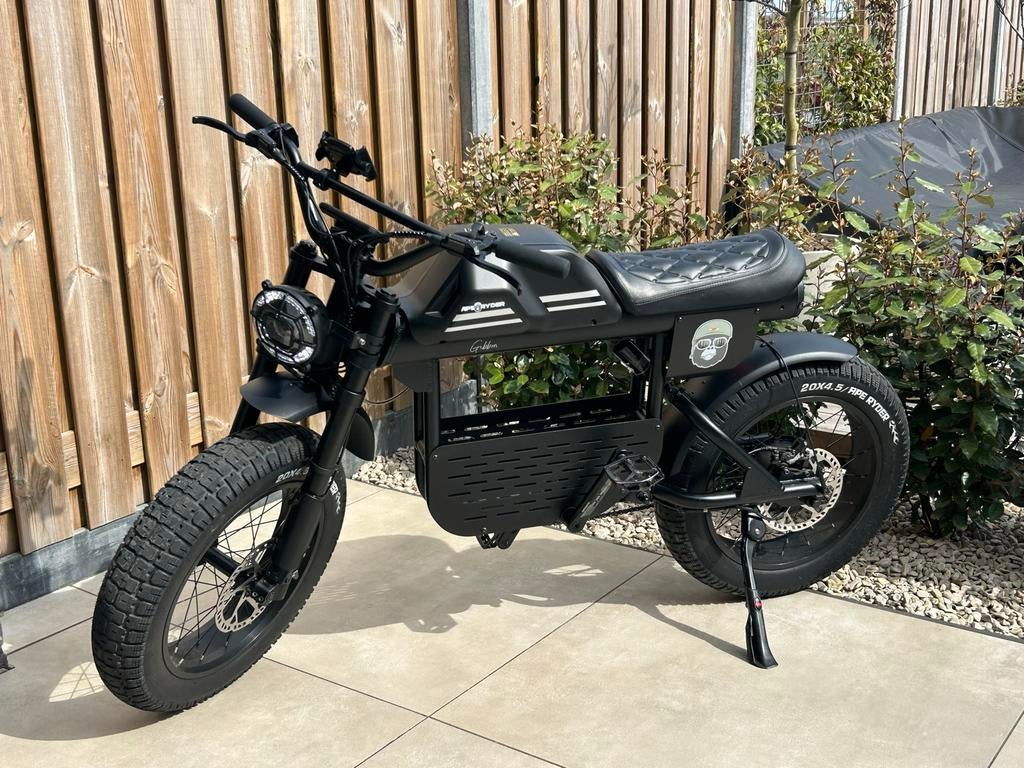 Fatbike, e- bike, Ape ryder gibbon, z.g.a.n. 597 km, Fietsen en Brommers, Zo goed als nieuw, 50 km per accu of meer, 55 tot 59 cm