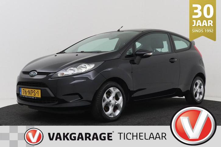 Ford Fiesta 1.25 Trend | Org NL | Airco | Dakspoiler | Licht, Auto's, Ford, Bedrijf, Te koop, Fiësta, ABS, Airbags, Airconditioning