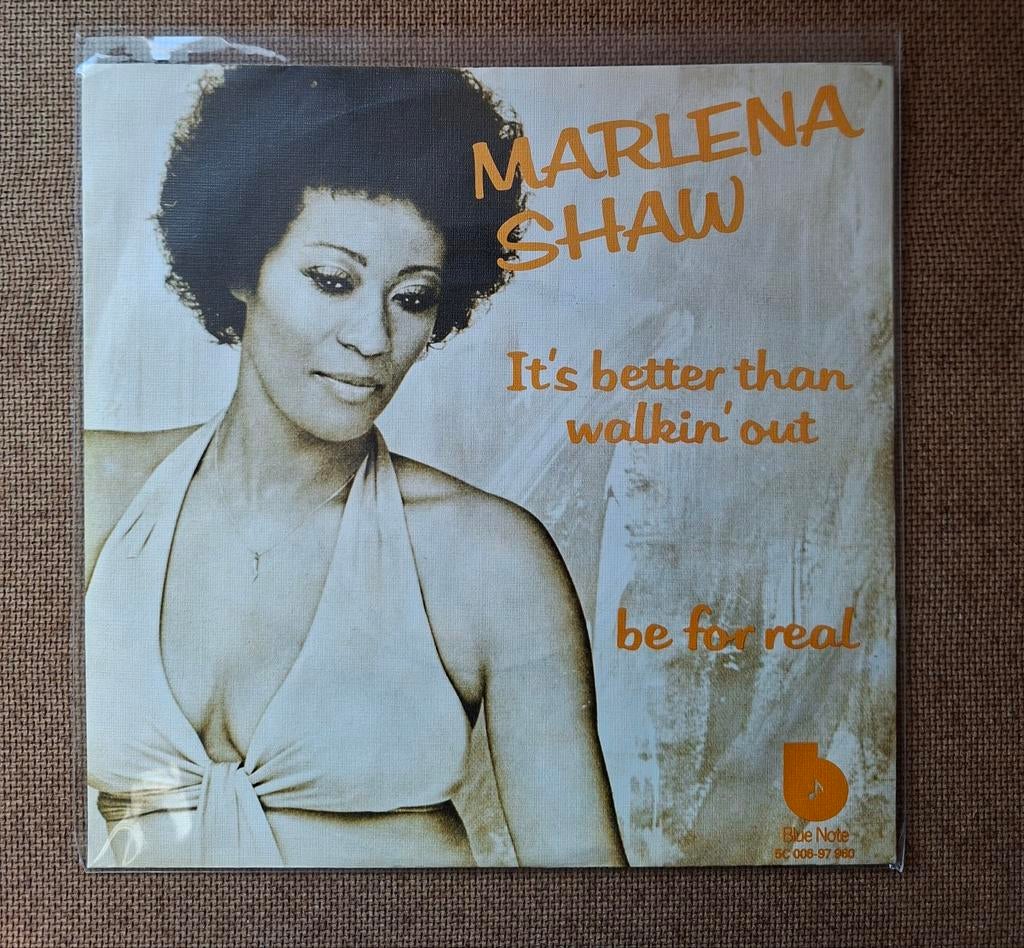 Shaw, Marlene - It s better than walking out- Single is TOP, Gebruikt, Verzenden, 7 inch, Single