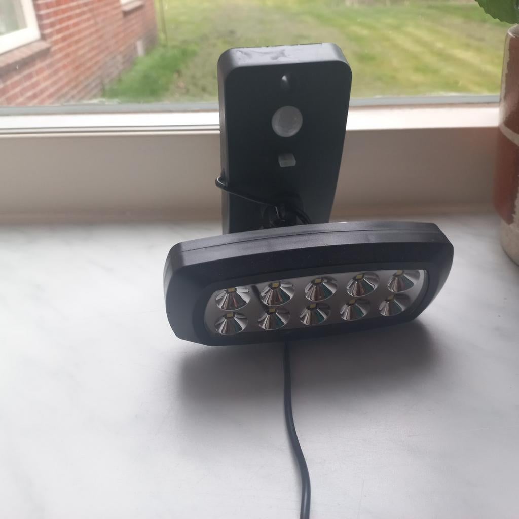 Buitenlamp met bewegingssensor, Tuin en Terras, Ophalen of Verzenden