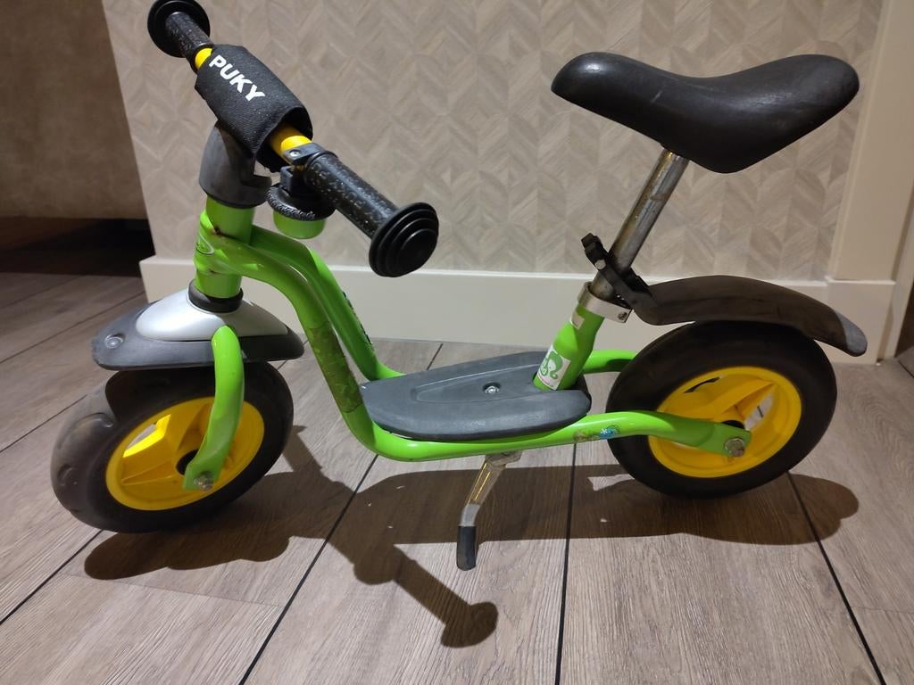 Puky loopfiets groen, Ophalen