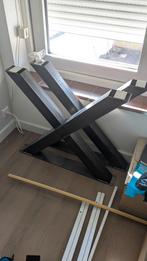 Stalen tafelpoten 75 cm breed, Ophalen of Verzenden