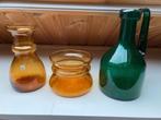 3x Floris Meijdam glaswerk Antiqua en Etruska. Samen 35 euro, Ophalen of Verzenden